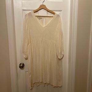 White shift dress from plenty
